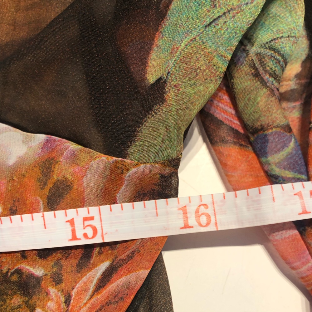 Cocomo woman Large, sheer top multicolor - Picture 2 of 5